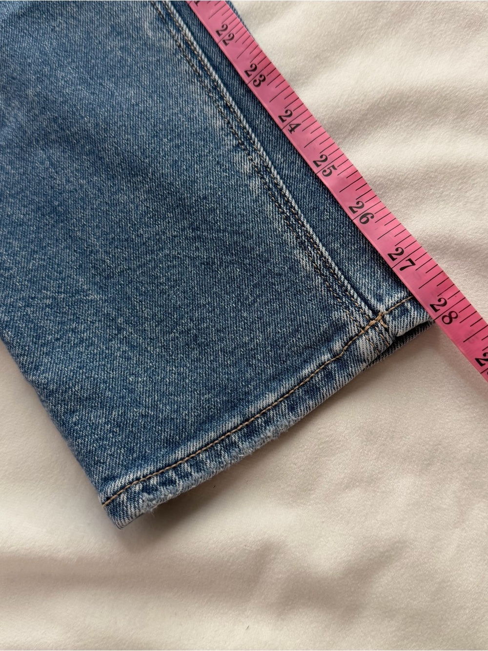 American Eagle Mom Straight Jeans - Size 0 Regular - Picture 5 of 8